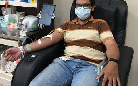 donor darah di Taiwan